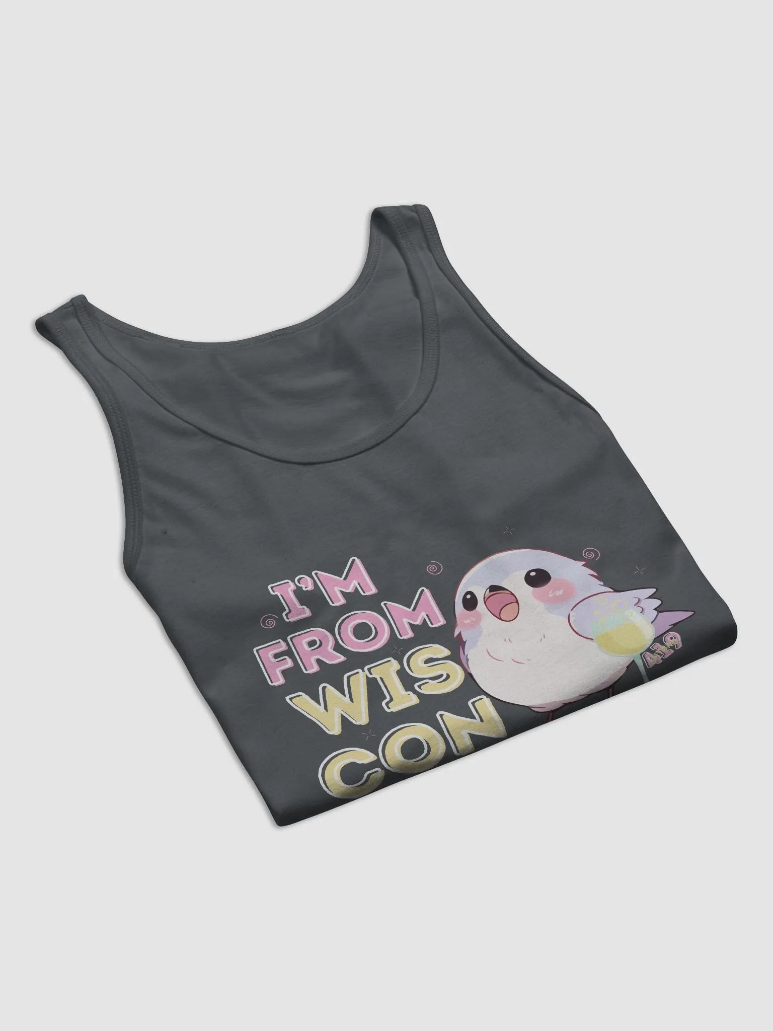 I'm From Wisconsin Dark-Colored Tank Top product image (50)