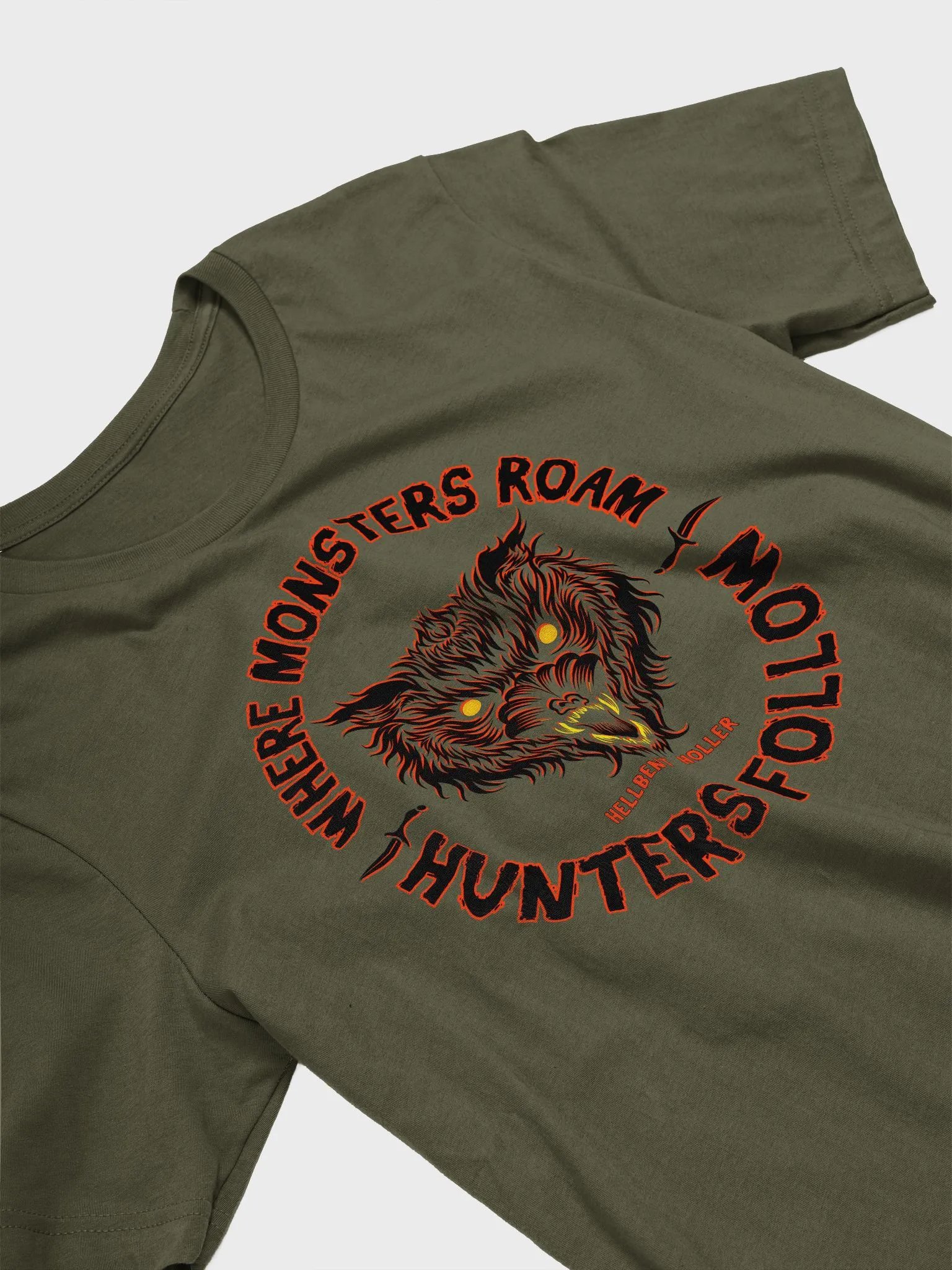 Where Monsters Roam T-Shirt - OD Variant product image (3)