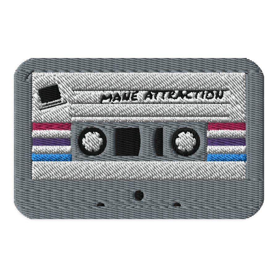 MA Cassette Embroidered Patch product image (1)