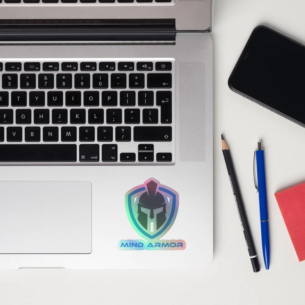 Mind Armor - Kiss-Cut Holographic Sticker product image (5)