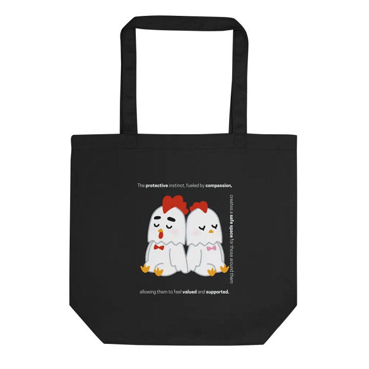 Lovely chicken couple Tote Bag product image (1)