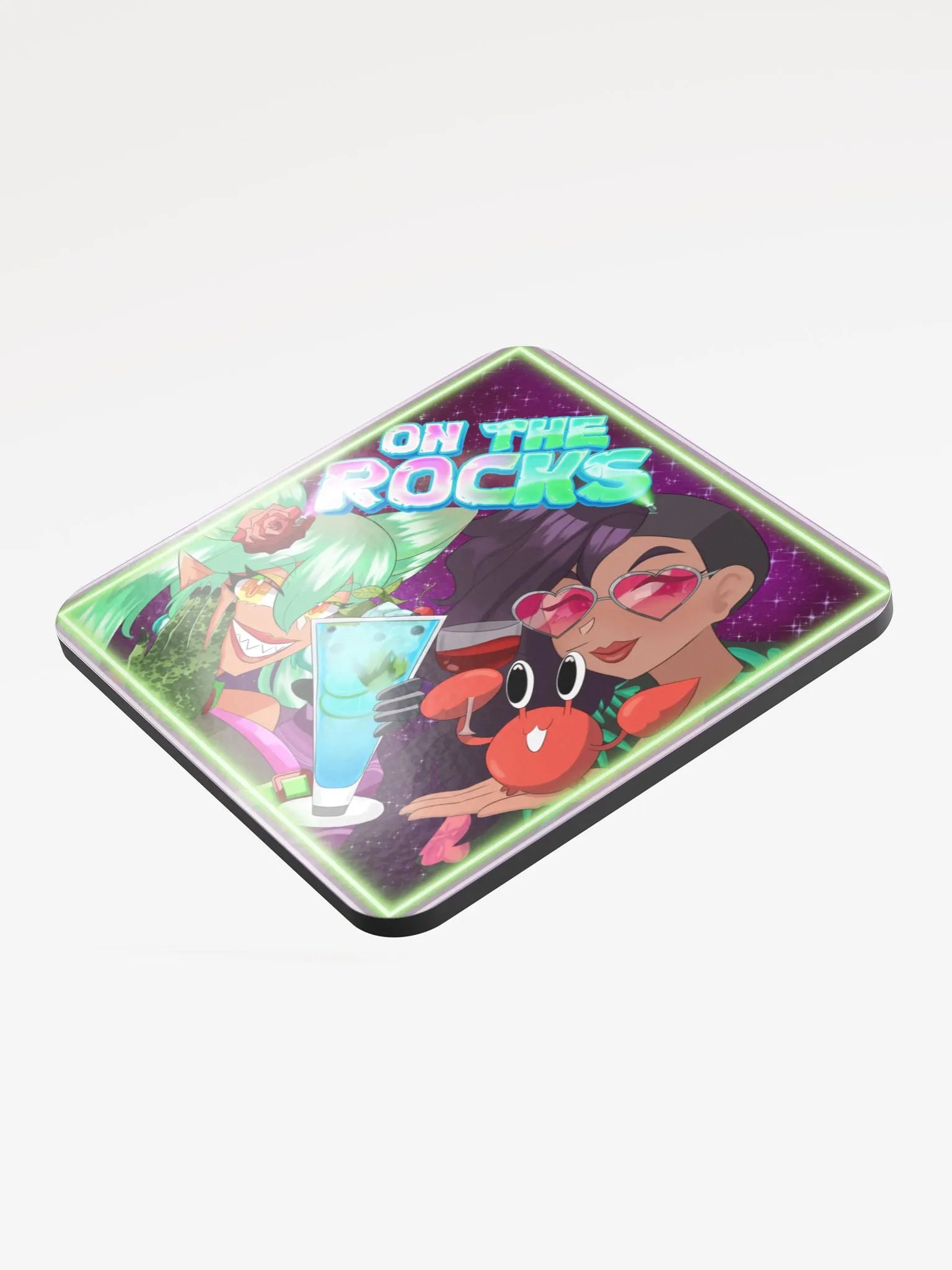 On The Rocks Coaster (VIL_vtubersilove) product image (3)