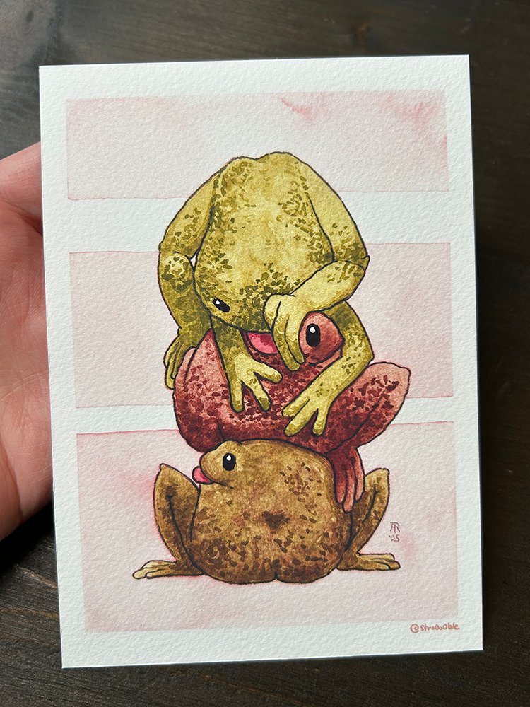 print : but(t) frogs product image (1)