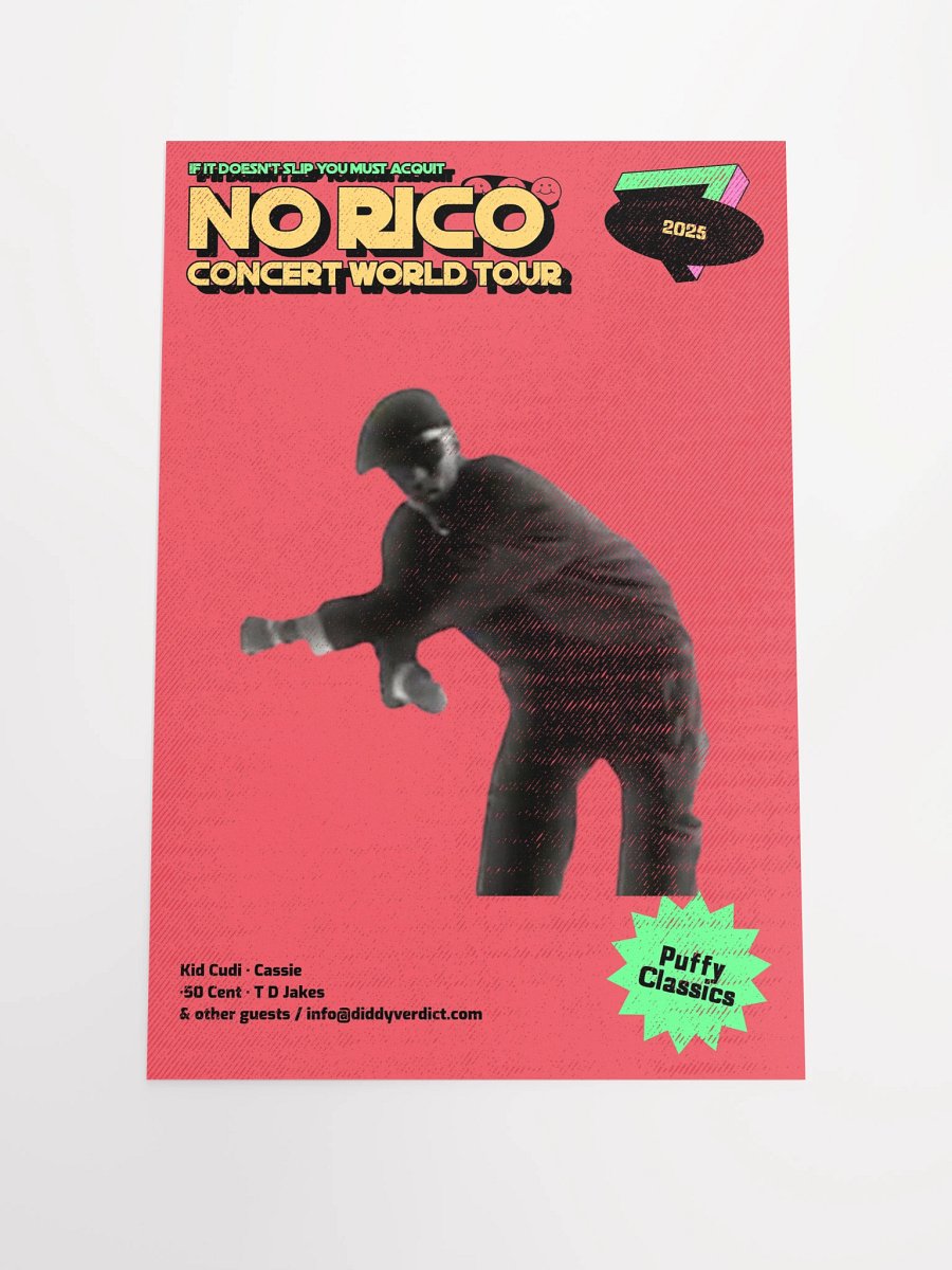 No Rico Concert Tour Pooster product image (1)