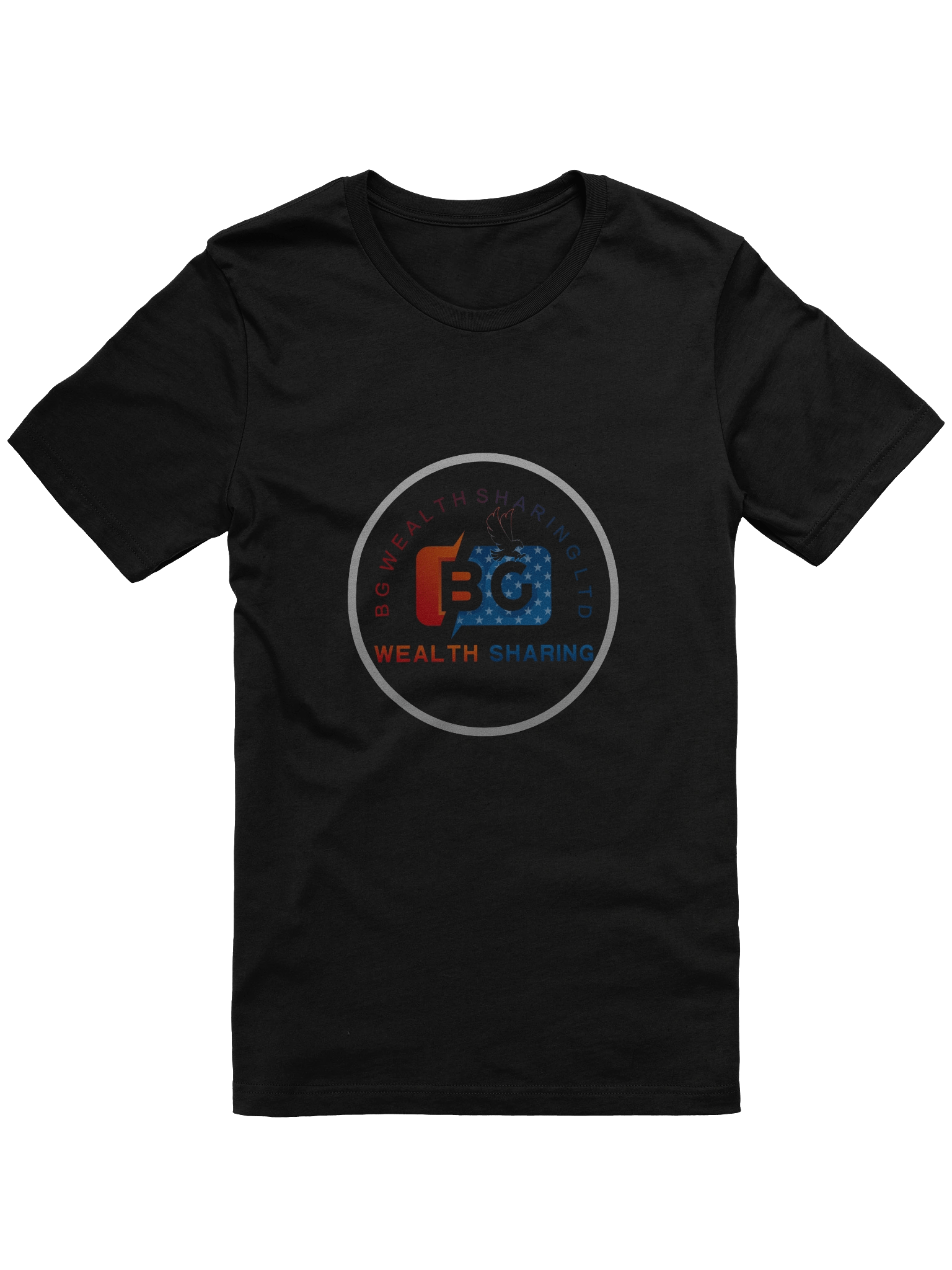 Flame & Stars Circle Logo T-shirt product image (1)