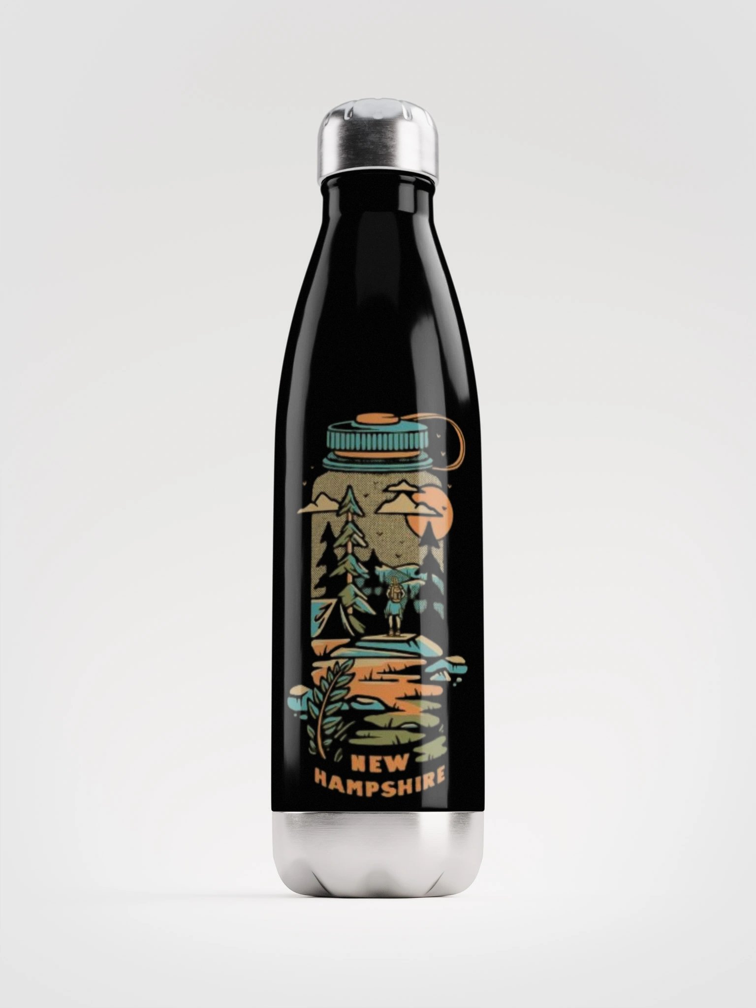 New Hampshire Adventure Stainless Steel Water Bottle product image (1)