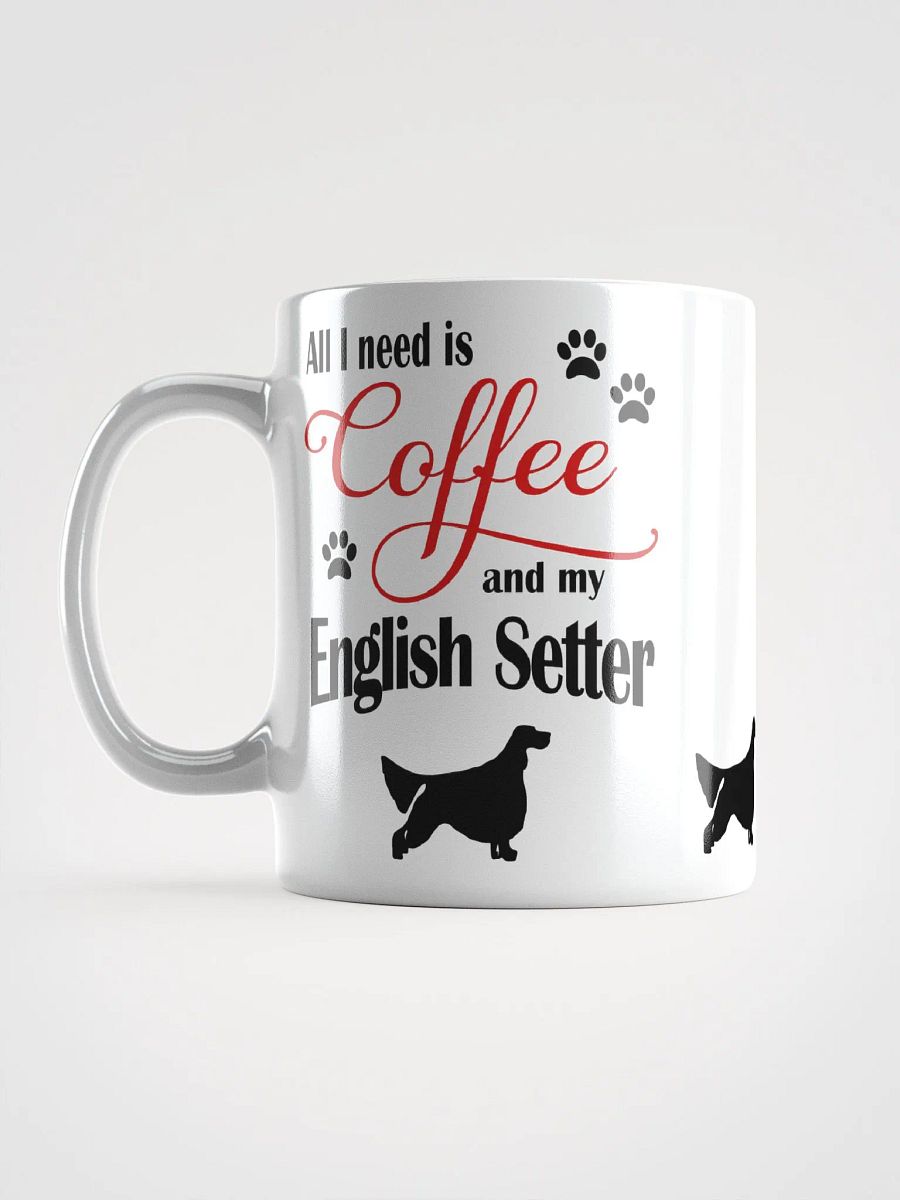 Coffee and my English Setter Mug product image (6)