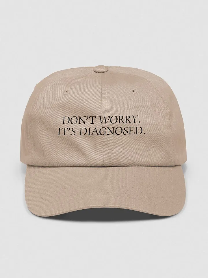 DW, IT'S DIAGNOSED. (black thread) classic dad hat product image (49)