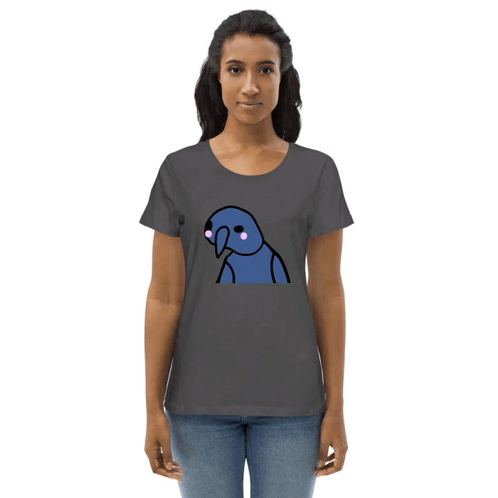 BlushSki Printed Fitted Womens Tee product image (1)