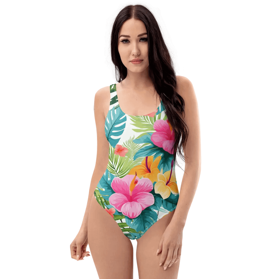 Tropical Bloom One-Piece Swimsuit product image (1)
