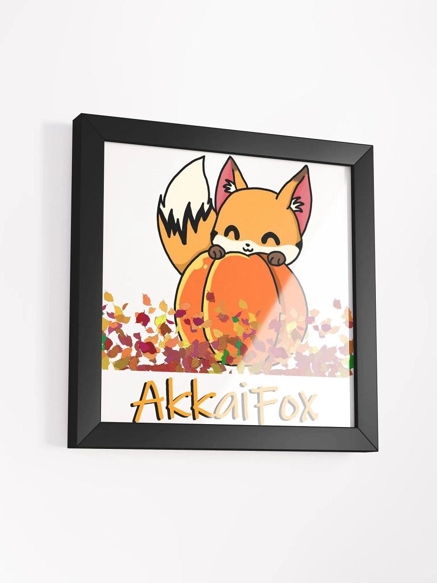 Fall - Framed Pumpkin Poster product image (3)