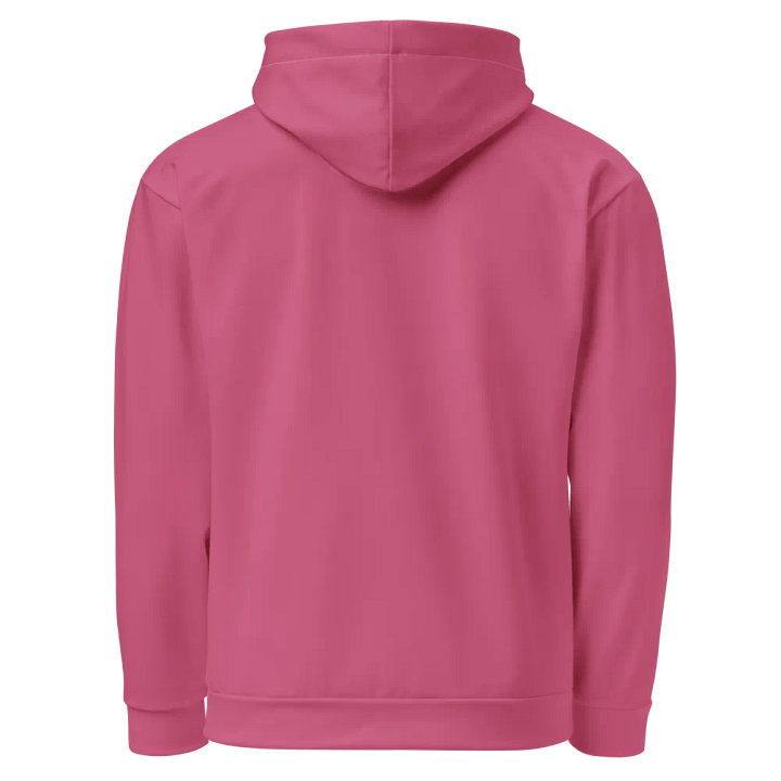 Plain Muted Blush Pink True Summer Unisex Recycled Polyester Heavyweight Premium Hoodie by Treasure Pie product image (2)