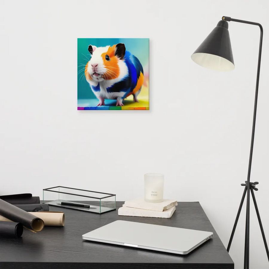 Cute Guinea Pig Digital Painting - v5 product image (11)