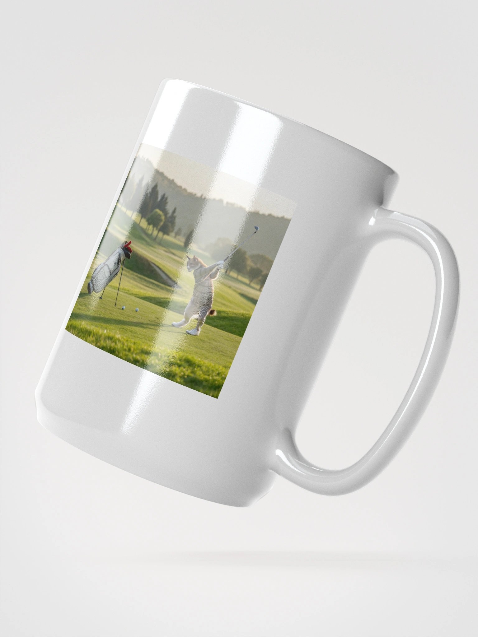 Cat playing golf product image (2)