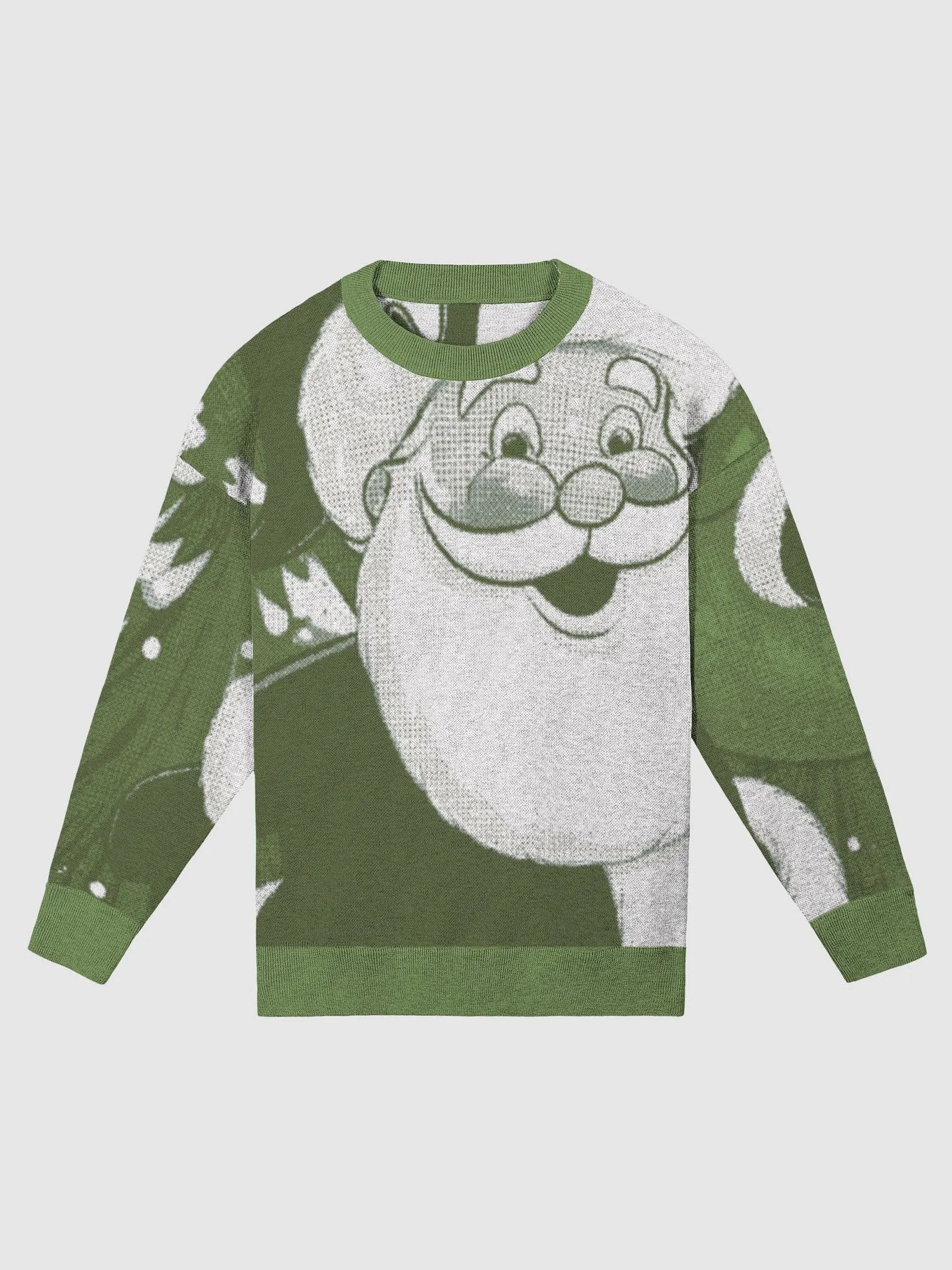 Santa & Reindeer Knitted Crewneck product image (5)