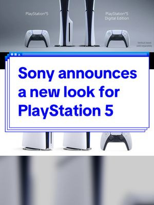 Sony announces a new look for PS5 #ps5 #playstation5 #ps5slim #gamingnews