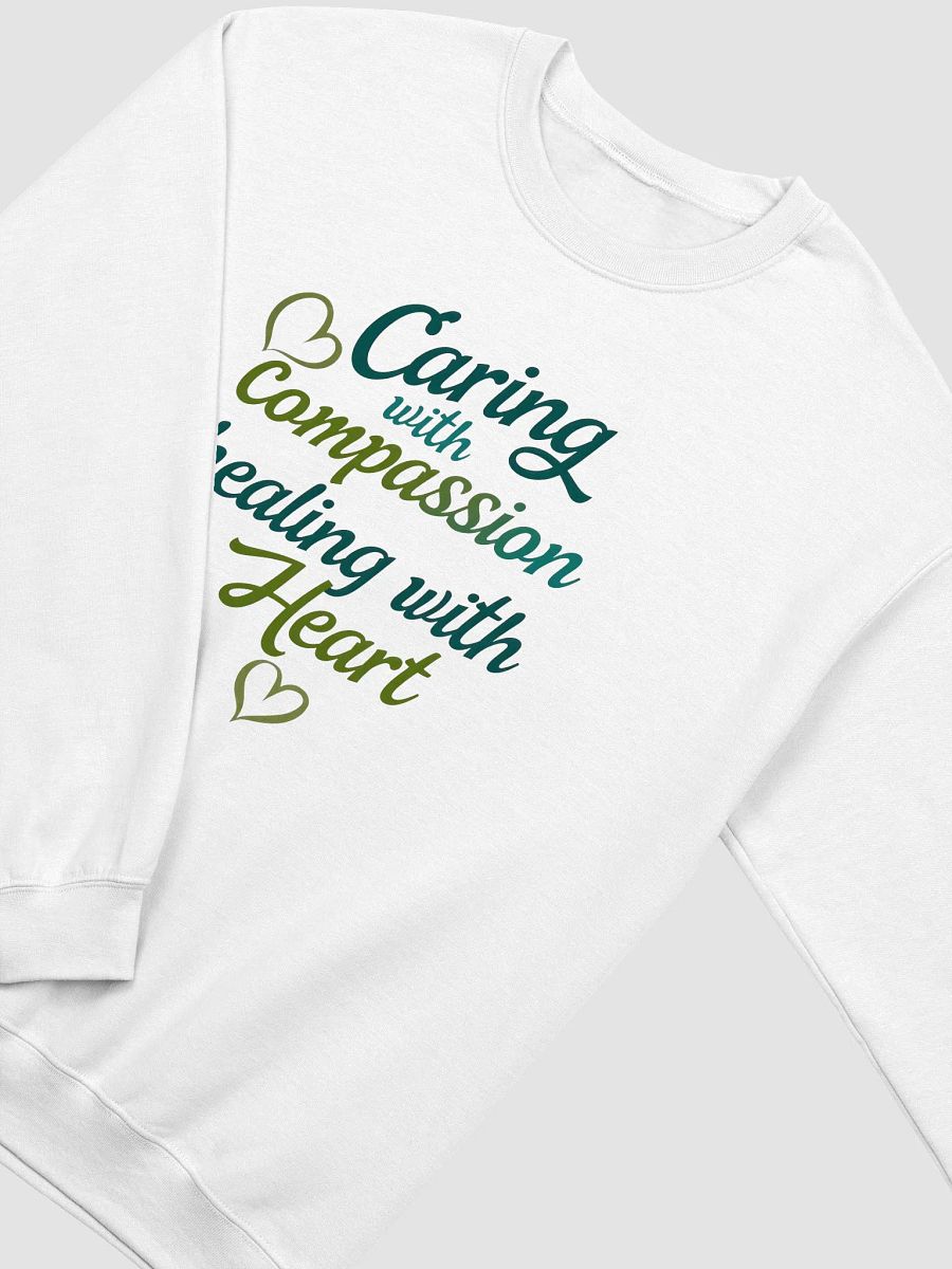 Compassion and Heart Crewneck Sweatshirt product image (11)