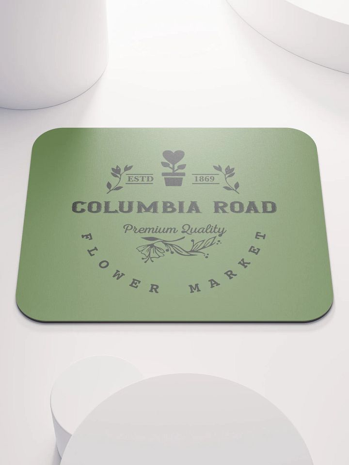 Columbia Road Market Mouse Pad (Green) product image (1)