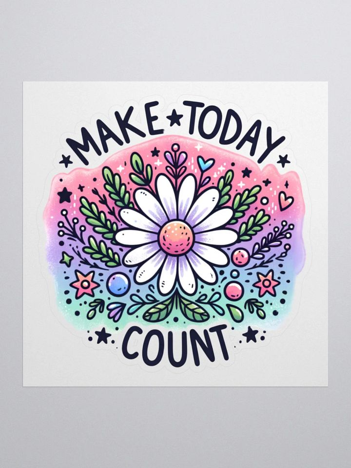 Make Today Count Floral Sticker Pack product image (2)