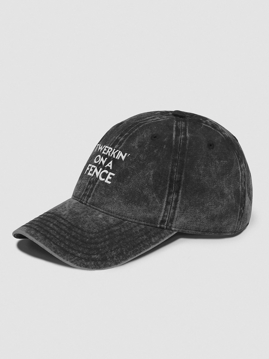 TWERKIN ON A FENCE - VINTAGE WASH DAD HAT product image (3)