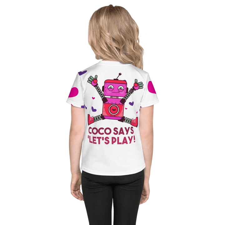 Coco’s Playtime T-Shirt – "Coco Says Let’s Play!" product image (2)