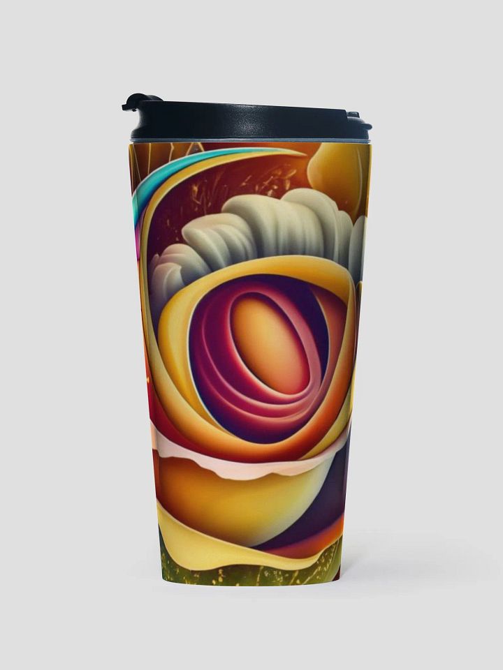 Exotic Surrealistic Rose Travel Mug product image (2)
