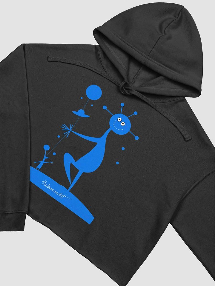 Bella+Canvas Fleece Crop Hoodie product image (1)