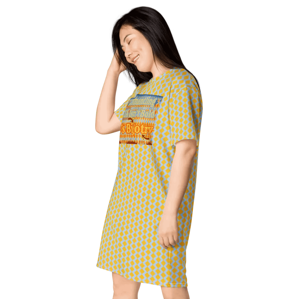 Hands Off DEIA, Dismantling DEIA Isn't Bold, Tee Dress product image (3)