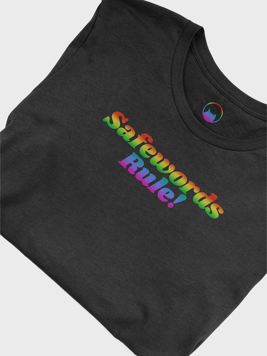 Safewords Rule! Pride T-shirt product image (3)