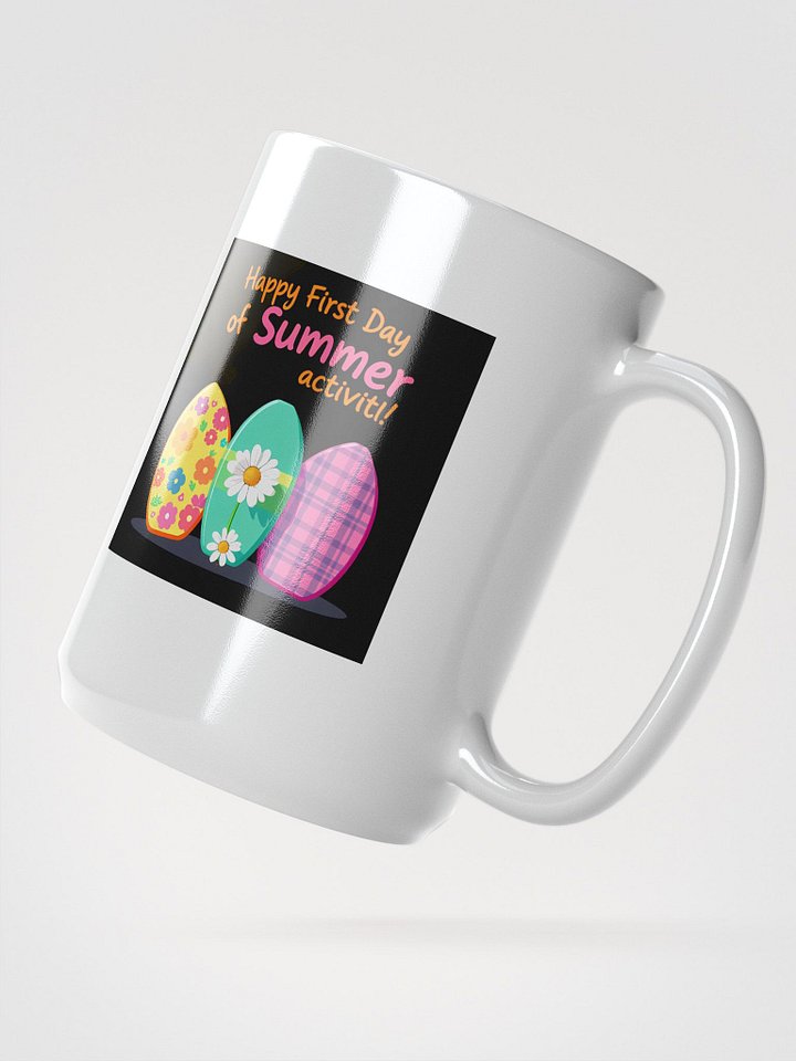 Happy Summer White Glossy Mug product image (2)
