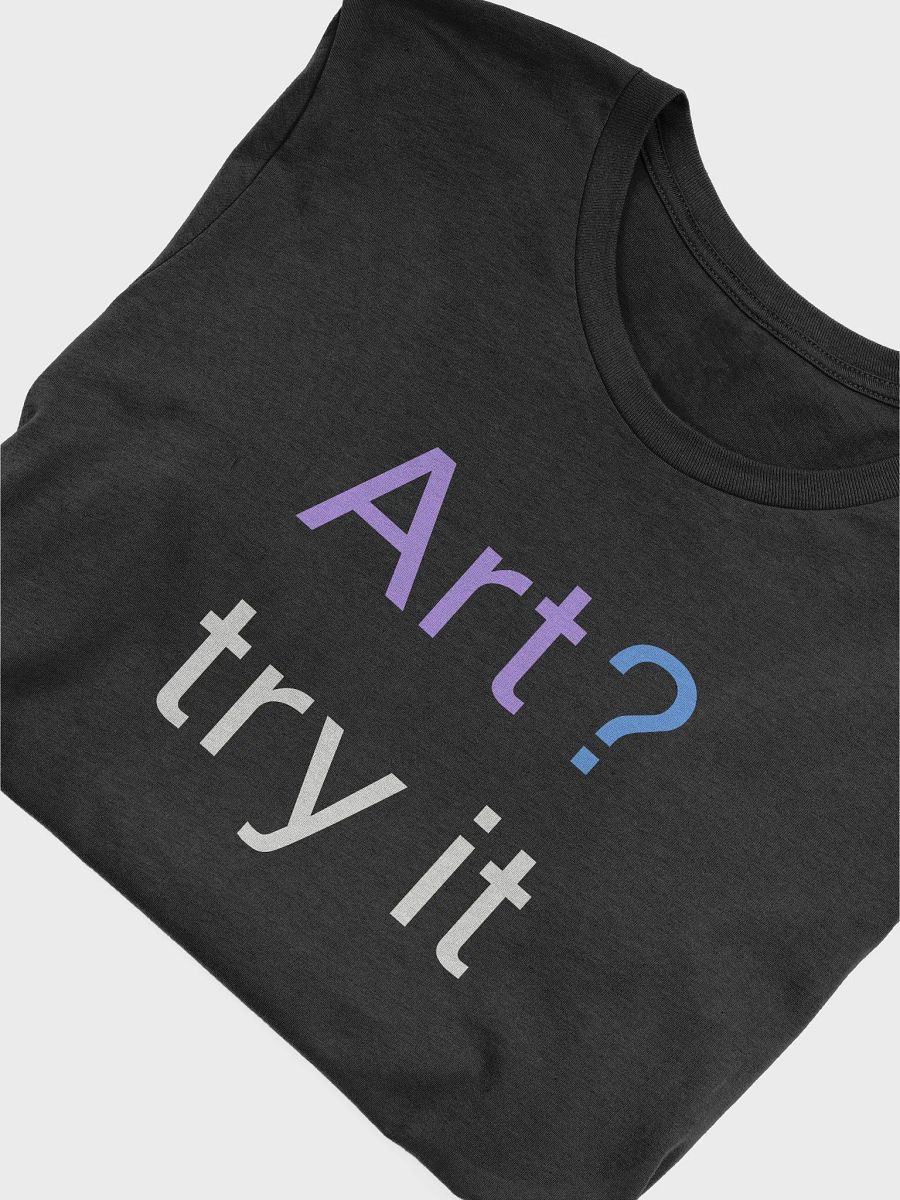 Try Art Shirt (Dark) product image (3)
