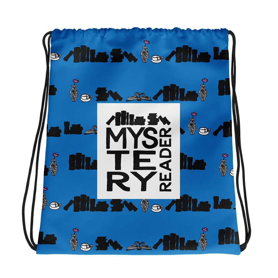 Classy Mystery Reader Drawstring Bag product image (1)