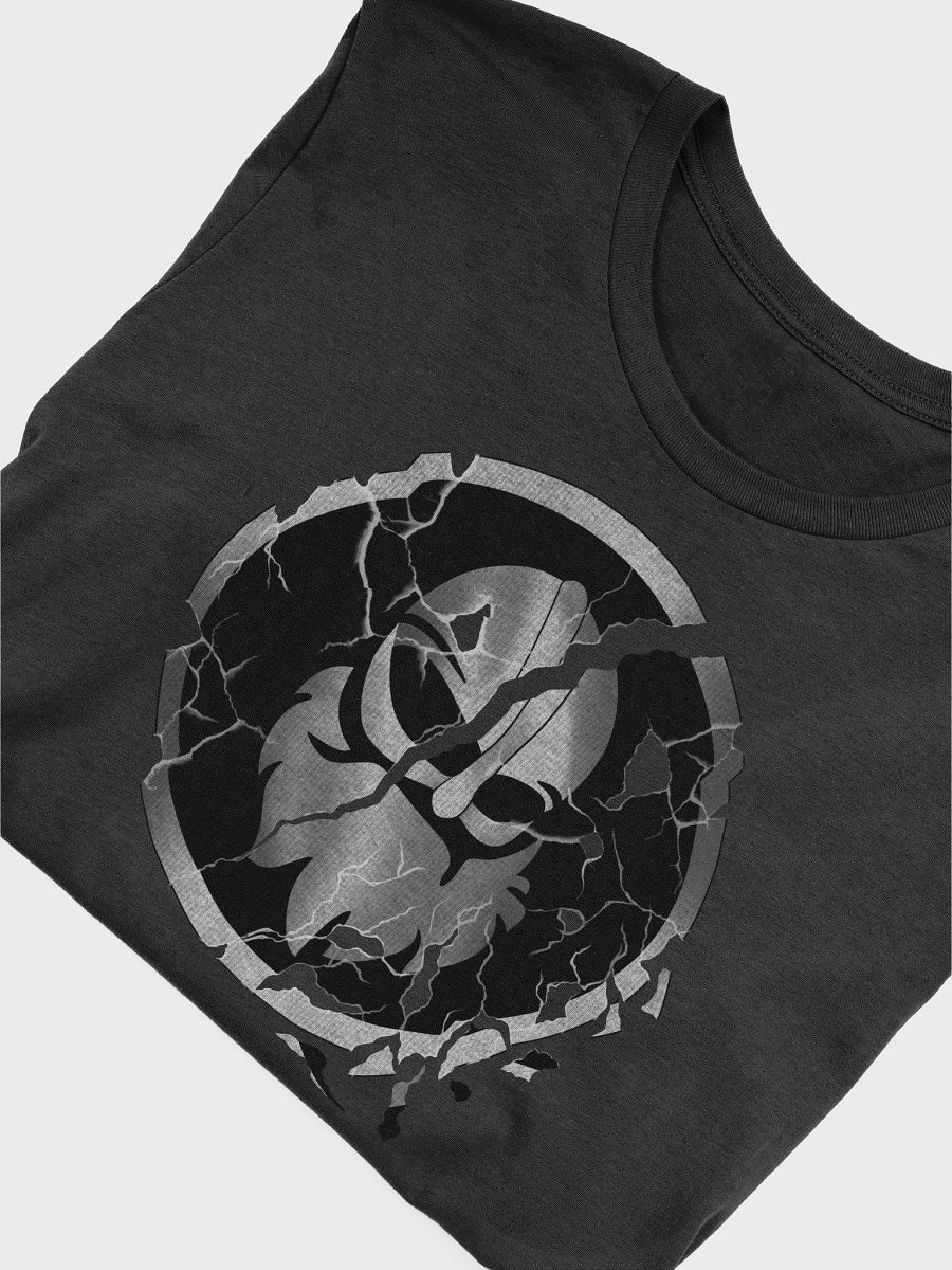 REXNOR T-Shirt (Crumbling Logo + White Text) product image (4)