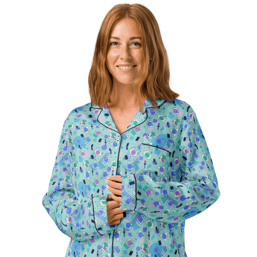MLA Blue Variant Pajama Top product image (3)