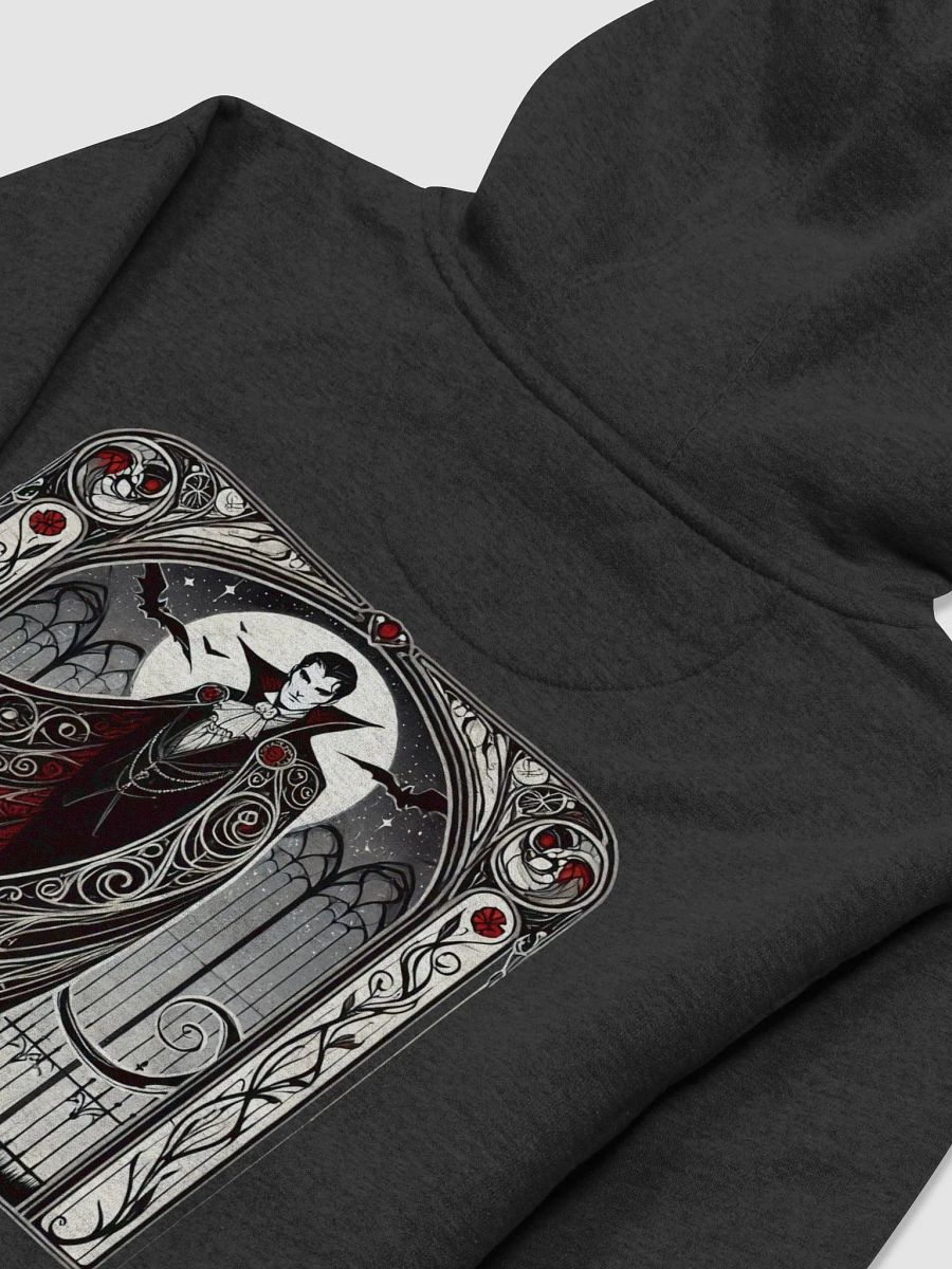🧛‍♂️ Art Nouveau Vampire Hoodie – Count Dracula Halloween Classic product image (4)
