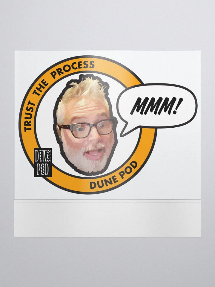MMM Trust the Process Haitch Sticker product image (1)