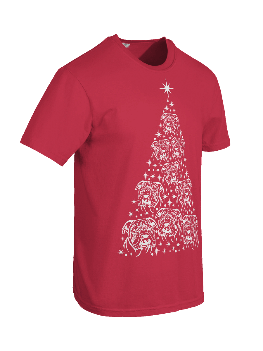 English Bulldog Christmas Tree T-Shirt product image (38)