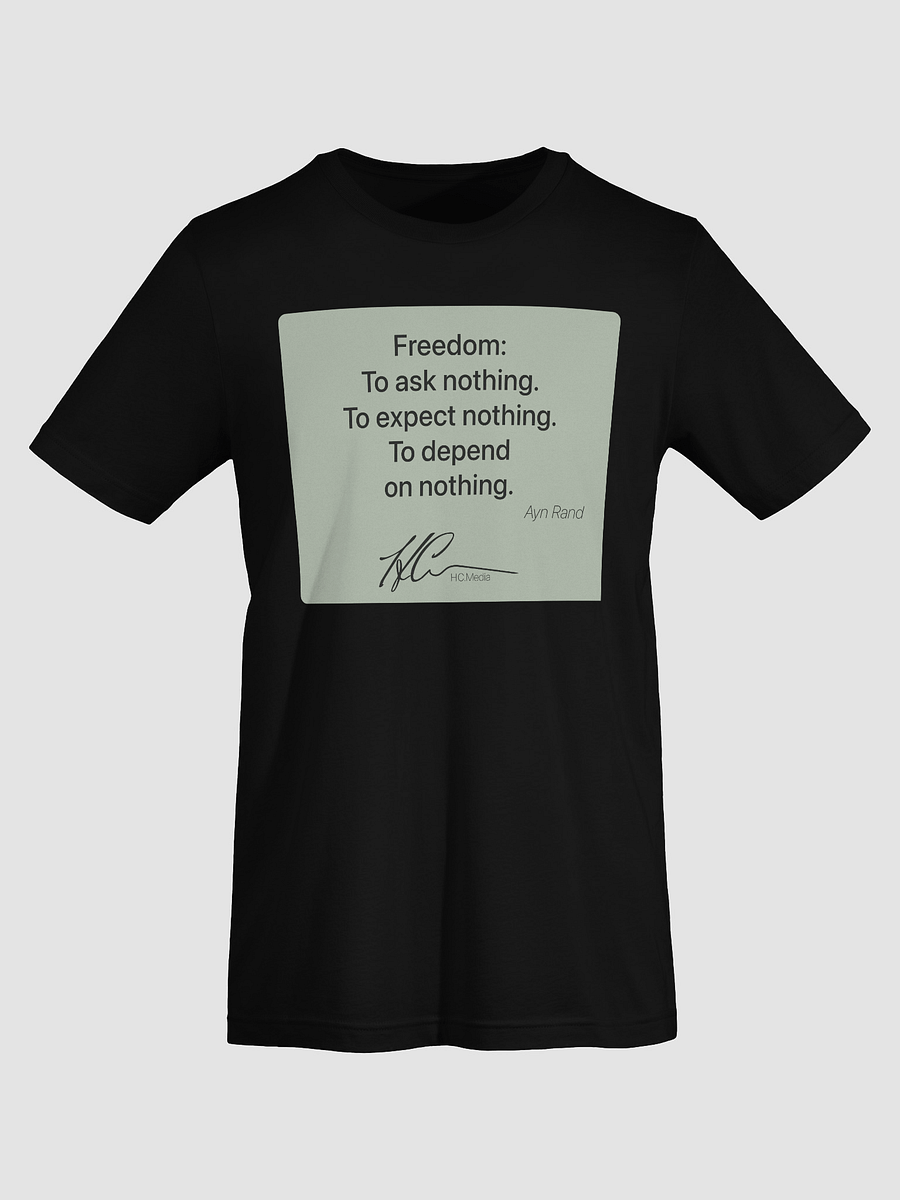 Ayn Rand Q4 - T-Shirt Olive product image (7)