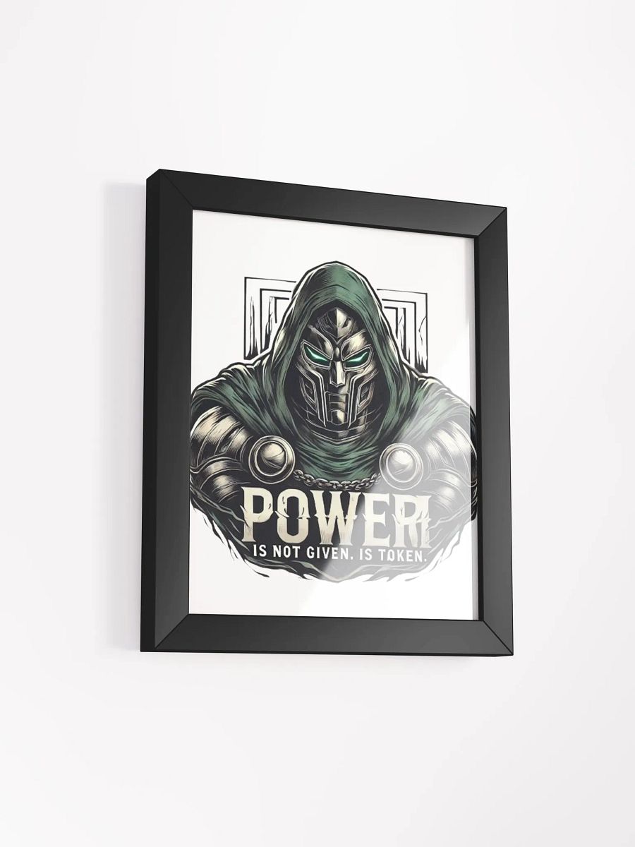 Masked Power Framed Poster product image (2)