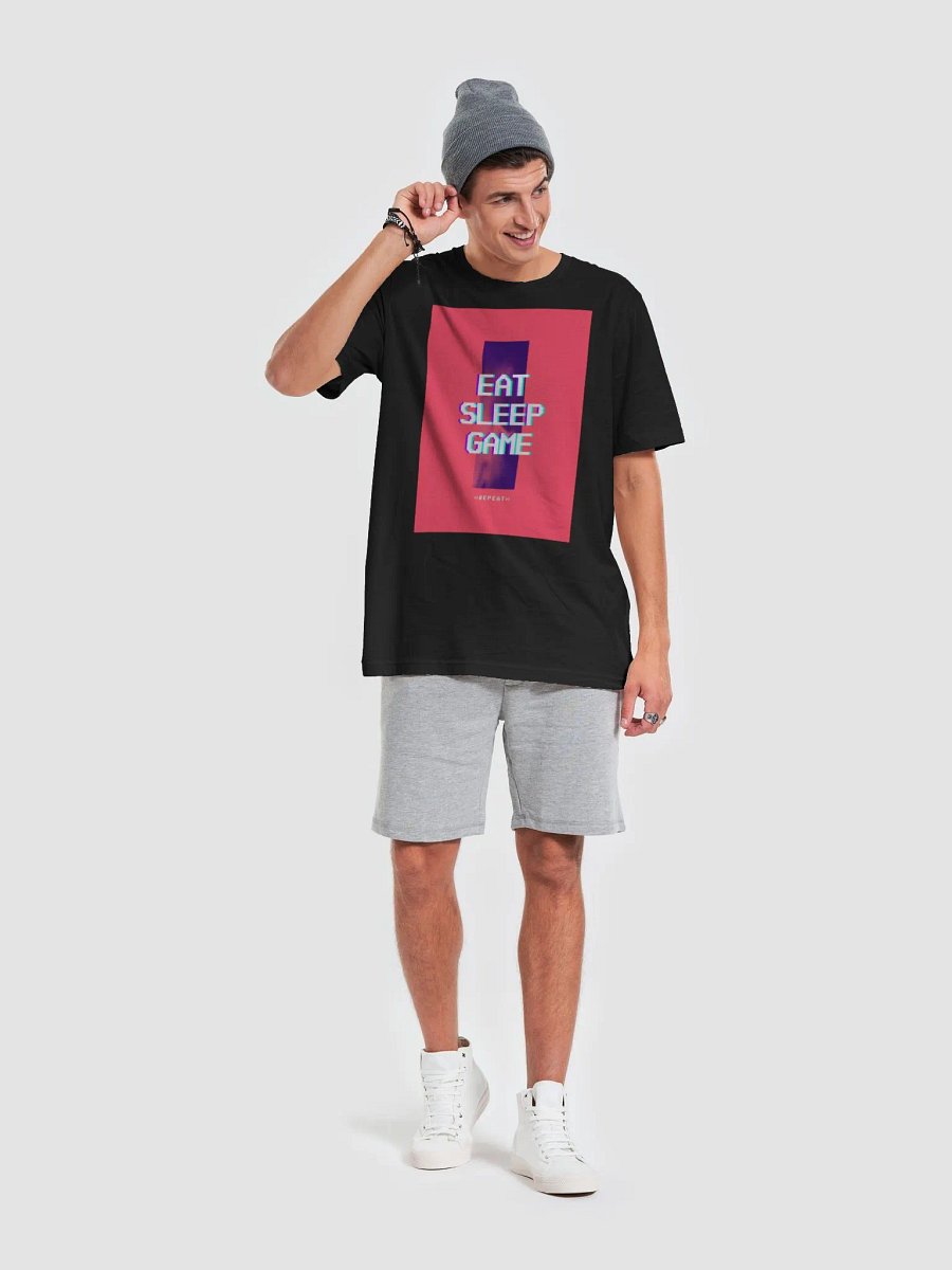 Eat Sleep Game Repeat TShirt product image (6)