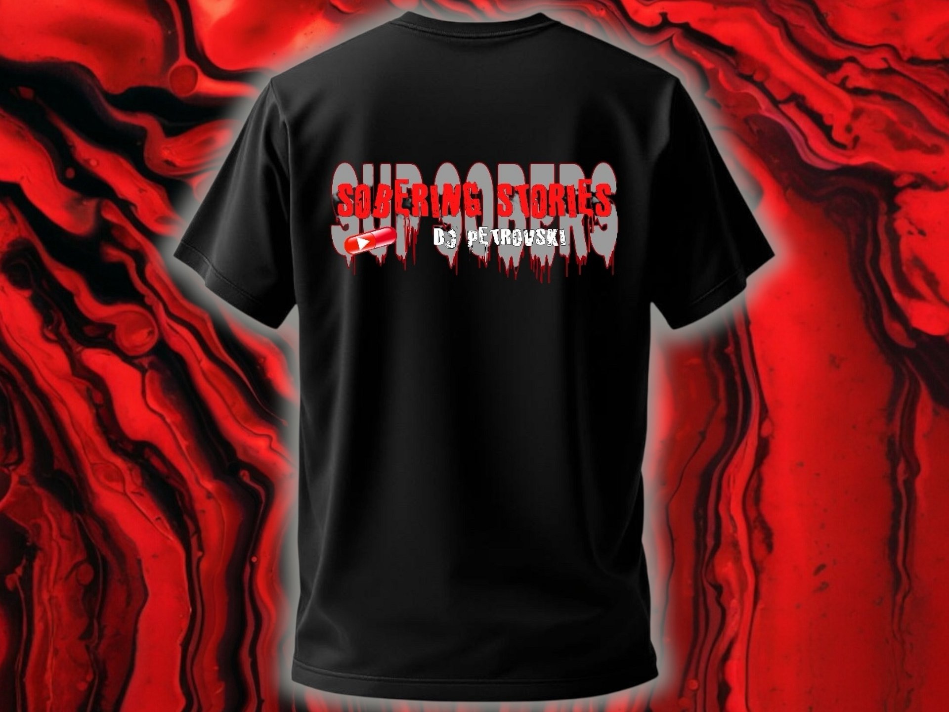 Sobering Stories Sup Sobers T-Shirt product image (3)