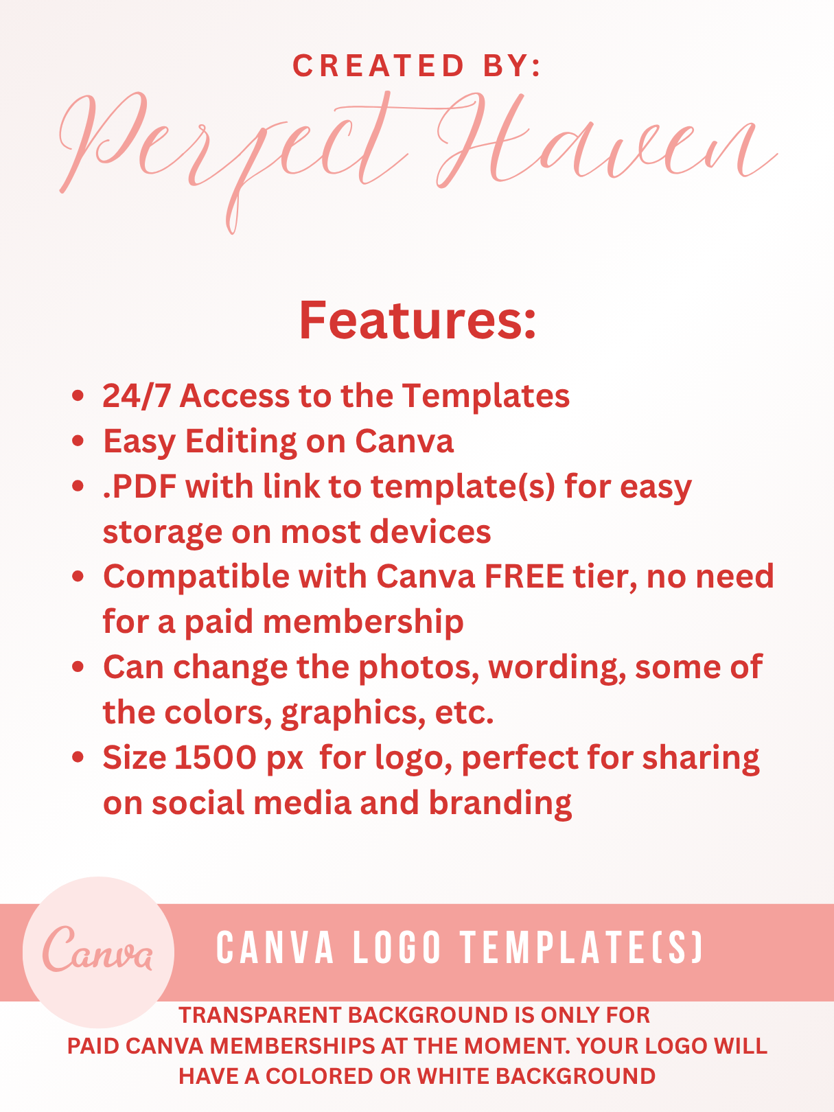 Logo Design - Sweet Treats Bakery - Digital Download - Edit in Canva product image (2)