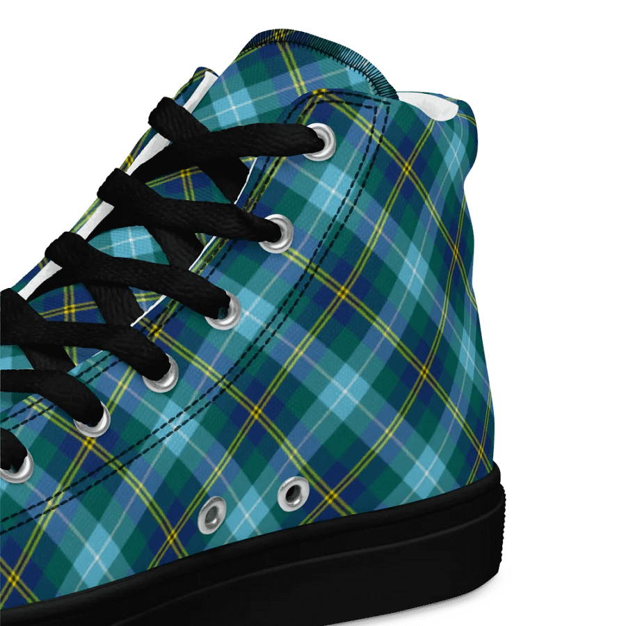 Porteous Tartan Men's High Top Shoes product image (12)