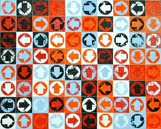 Mapping Heaven (2001) on canvas (28" x 40") product image (1)