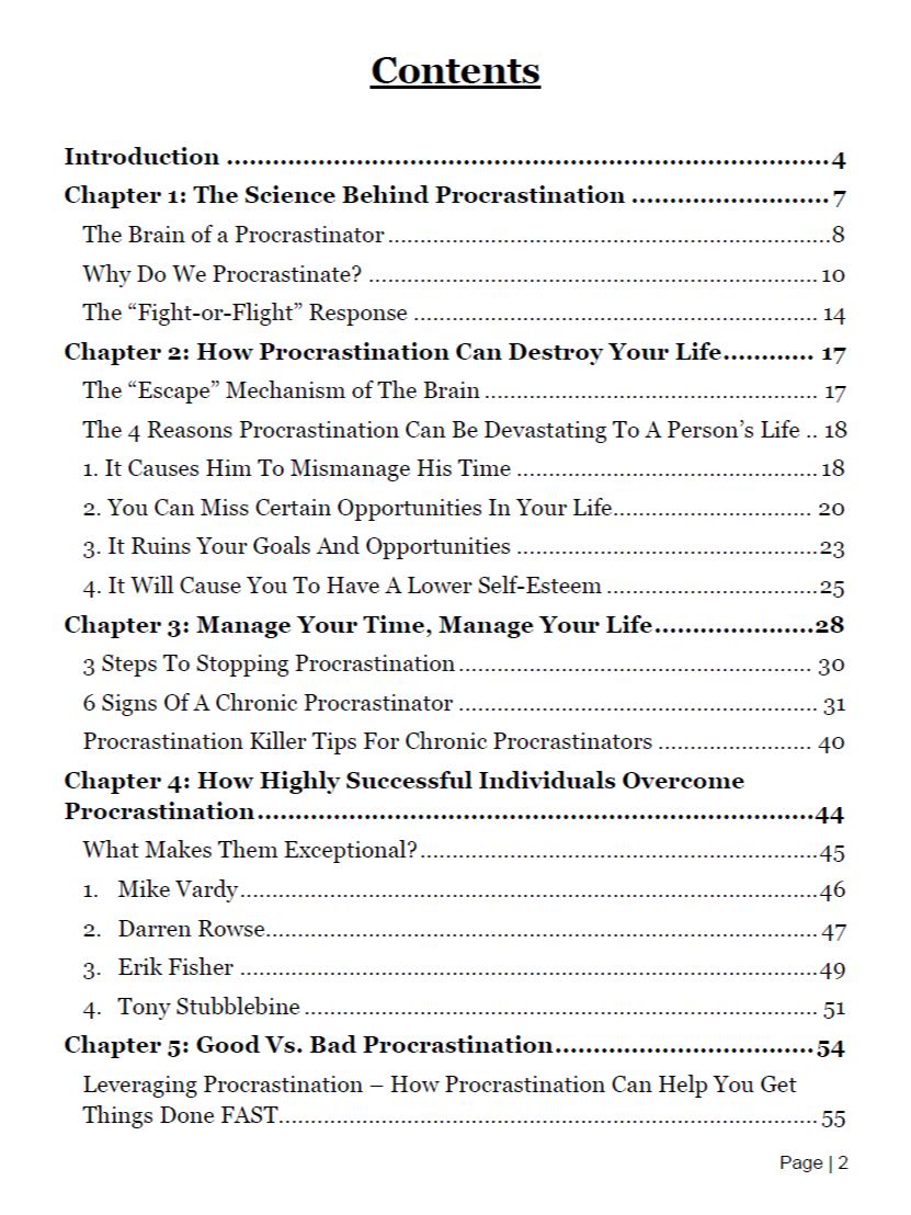 Beat Procrastination eBook product image (3)