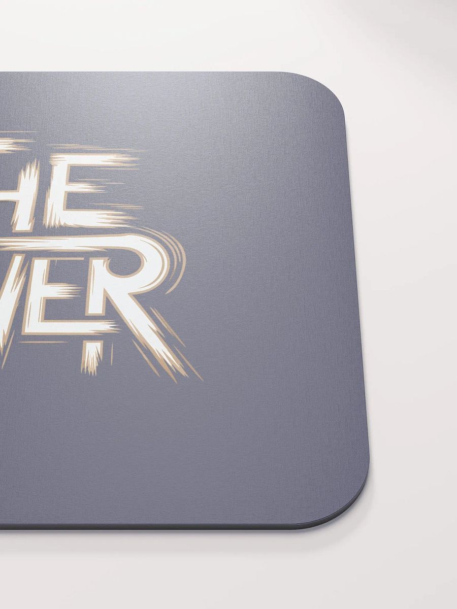 The Power Navy color Classic Mouse Pad product image (5)