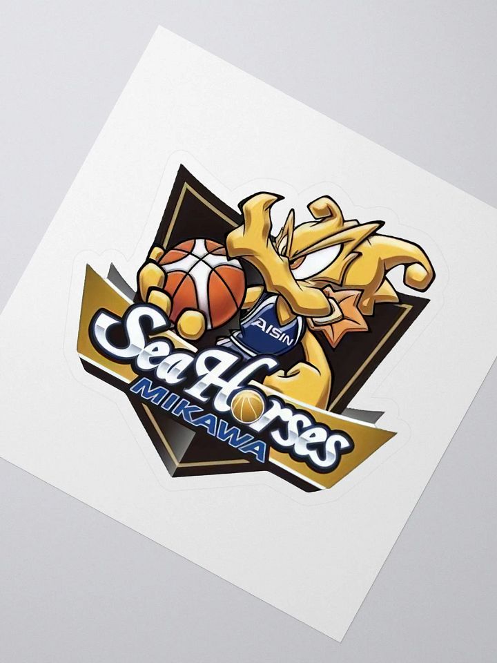 Kiss Cut Stickers SeaHorses Mikawa Crest/Logo product image (2)