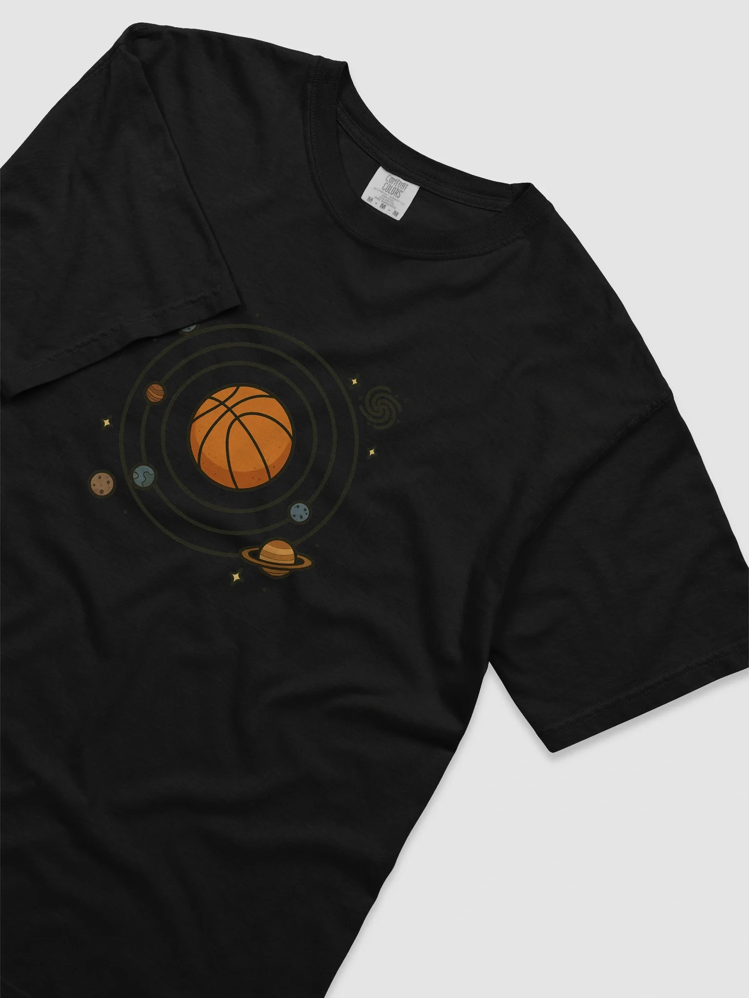 Cosmic Hoops Cotton Tee product image (3)