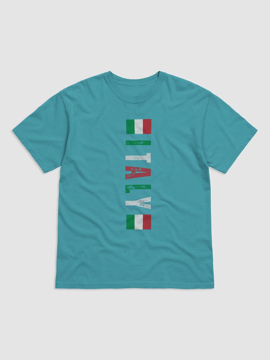 Italian Flag-Inspired Comfort T-shirt - 100% Cotton product image (3)
