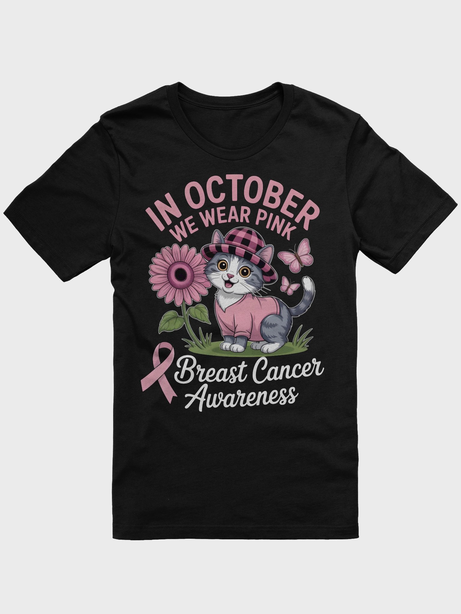 Wear Pink in October - Breast Cancer Awareness T-Shirt product image (1)